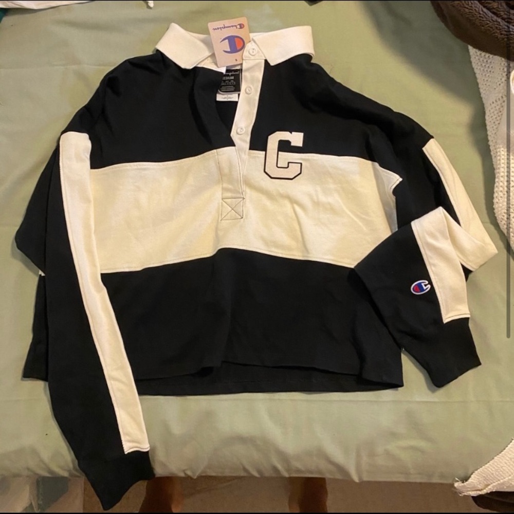 Cropped Champion Polo Tee